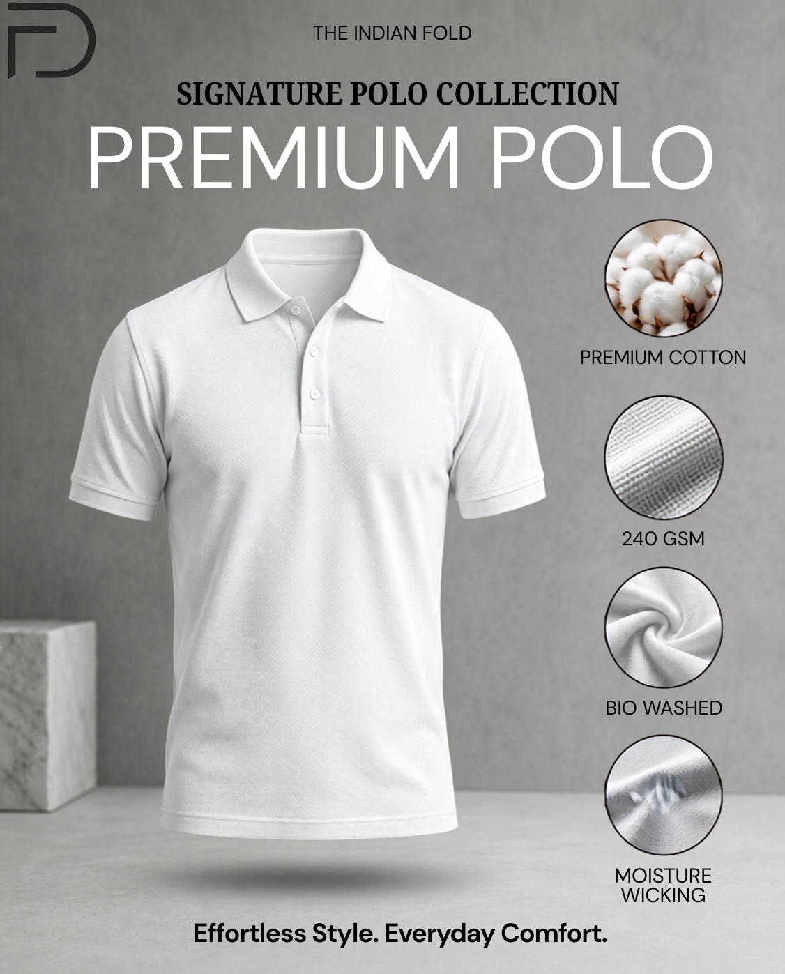 Polo Plain T-Shirt